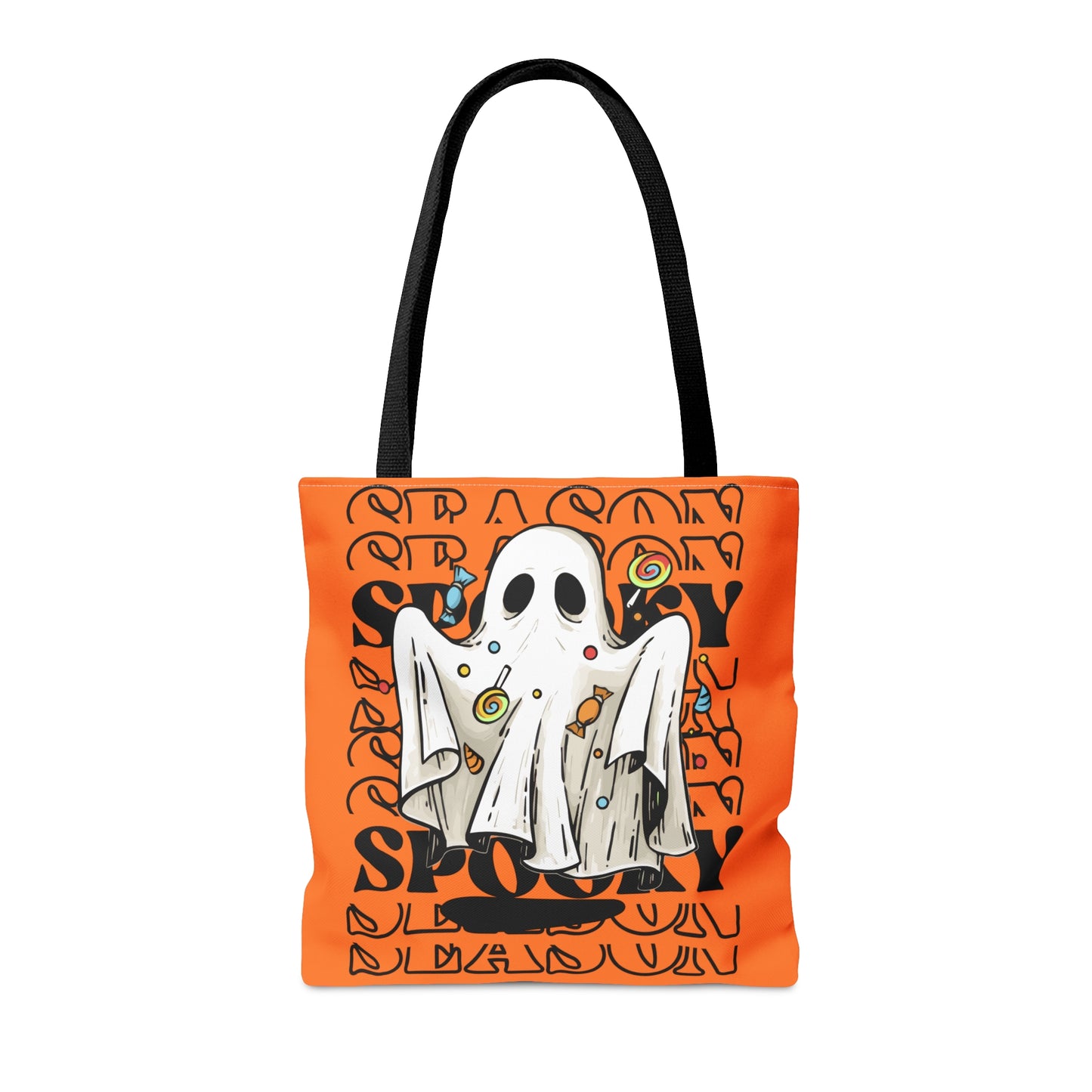 Ghost Halloween Costume Tote Bag, Trick or Treat Bag