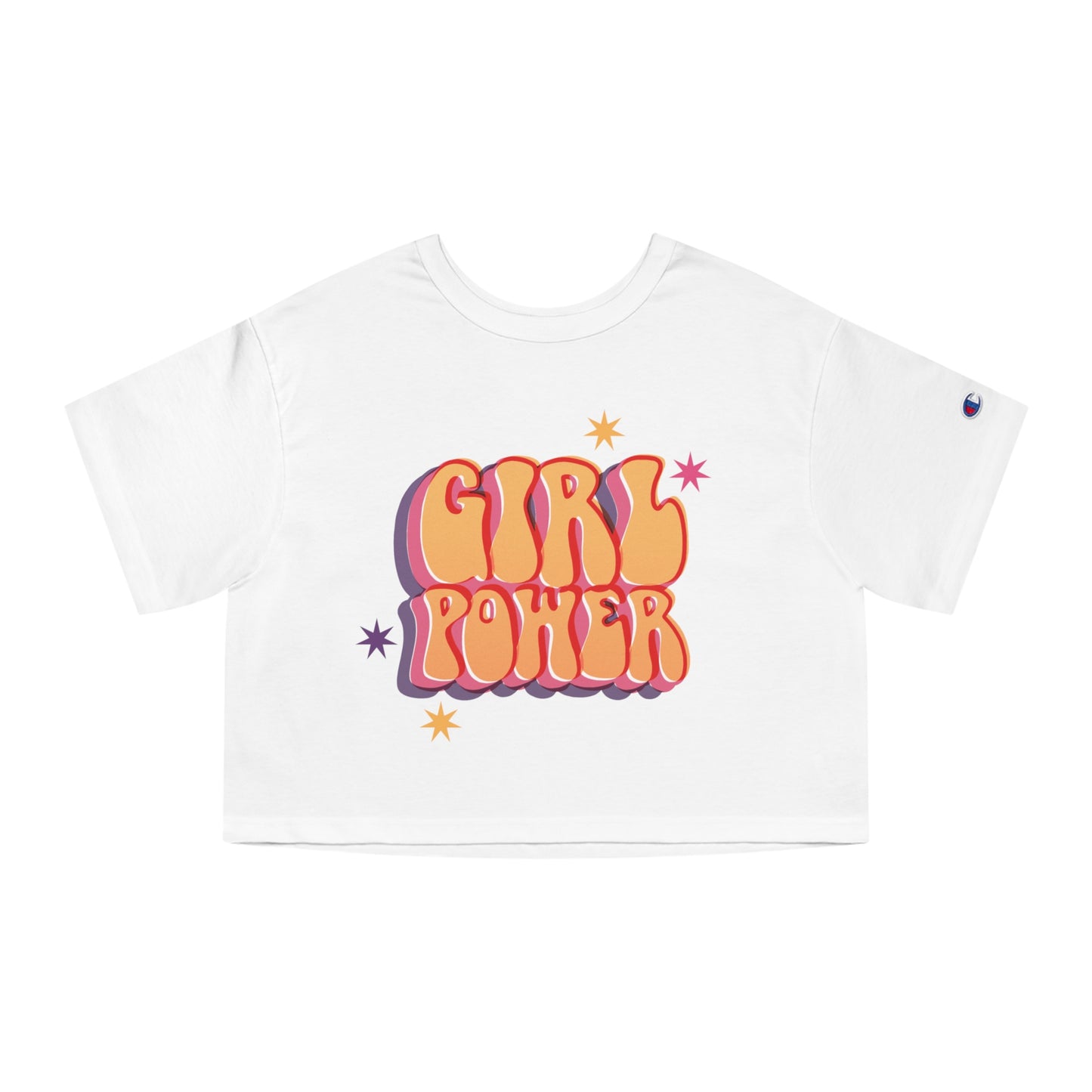 Inspirational Graphics Girl Cropped T-Shirt Inspirational-Empowerment