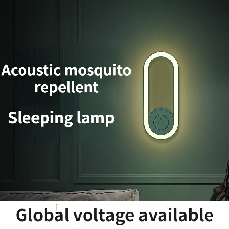 Ultrasonic Mosquitoes Repeller Led Night Light Bugs Killers Outdoor Indoor Electric Night Lamp Fly Trap Bugs Capture Killers For
