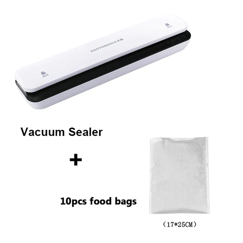 Xiaomi New Electric Sealing Machine 220V Household Vacuum Sealing Machine Food Packing Machine Kitchen Sealing Packaging Machine