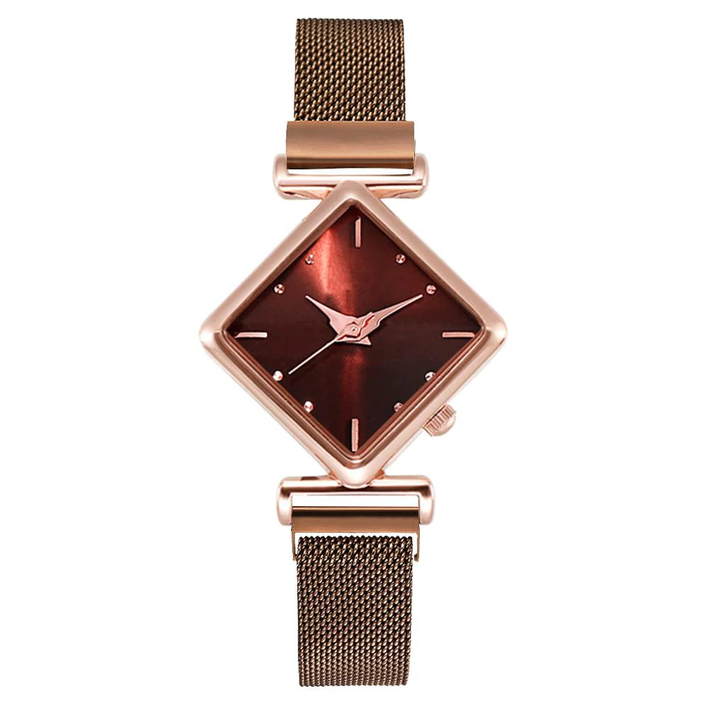 Magnet Quartz Gradient Bracelet Watch for Women by Relogio Feminino